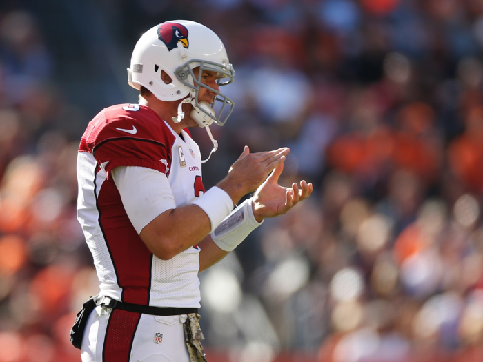 1. Carson Palmer, Arizona Cardinals