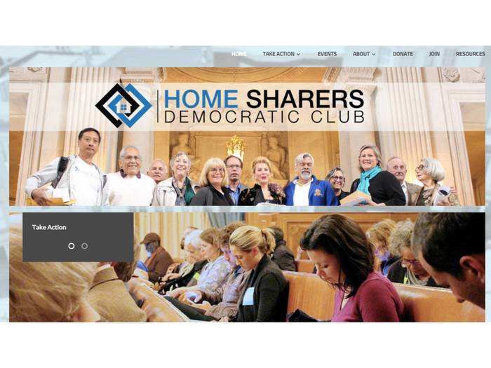 Home sharers created local political clubs.