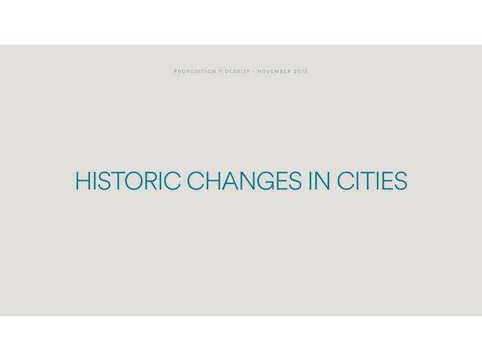 Our cities are changing.