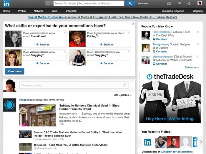 You can apply for many jobs by just sending a link to your LinkedIn profile.