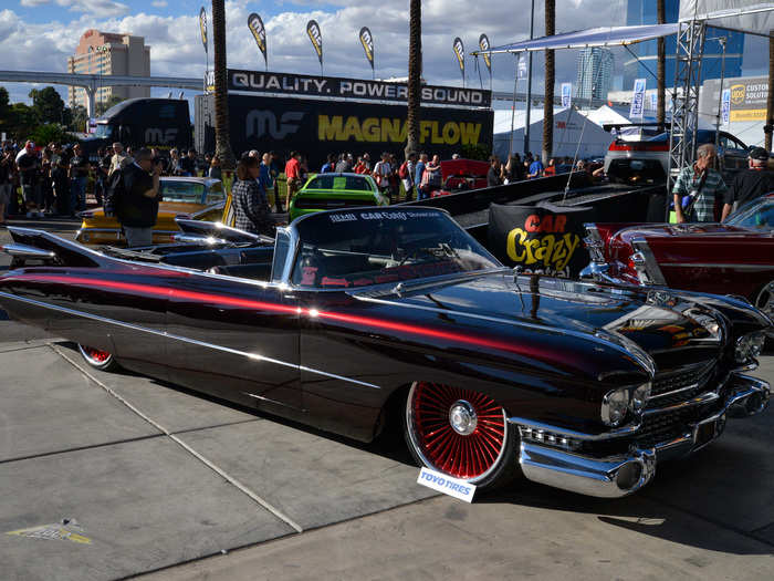 And then there are the classics. This Cadillac Coupe DeVille is positively menacing.