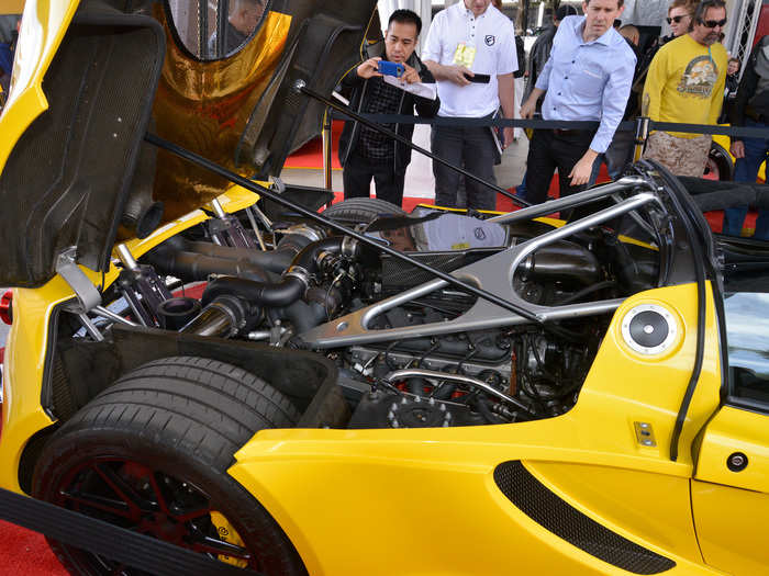 The Texas-built supercar has been clocked at over 270mph.