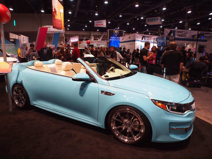 ... an Optima convertible.