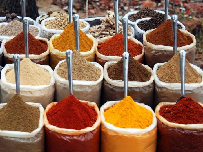 Ground spices