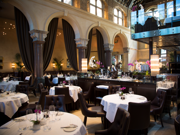 5. GALVIN LA CHAPELLE — Another prime City location, just off Bishopsgate. Galvin La Chapelle is in a beautiful Grade II listed building, and has held a prestigious Michelin star since 2011. As the name suggests, the food is inspired by France.