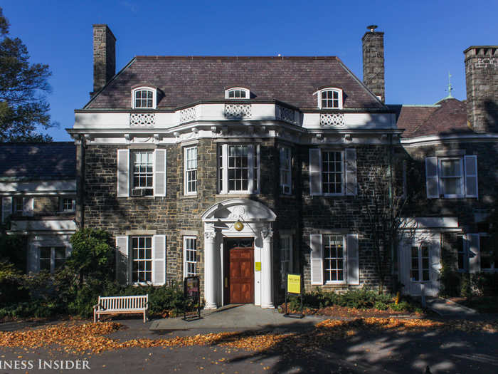 The Wave Hill House, one of the park