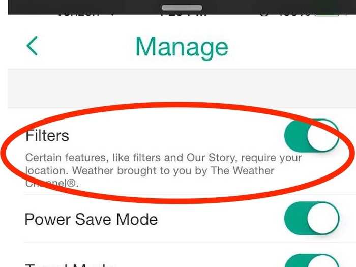 Inside the "manage" section, you can also enable filters. (Definitely enable these — you won