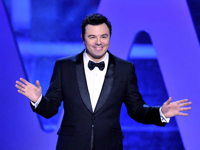 Seth MacFarlane hosted the televised ceremony this year, which aired on the National Geographic Channel.