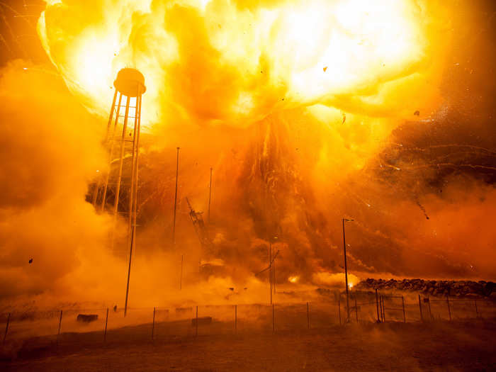 The explosion caused $15.2 million in damage to the launch pad, alone. It took nearly a year for repair crews to get the launch pad to flight-ready status, once more.