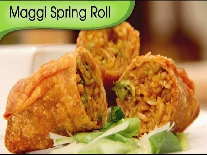 Maggi Spring Roll