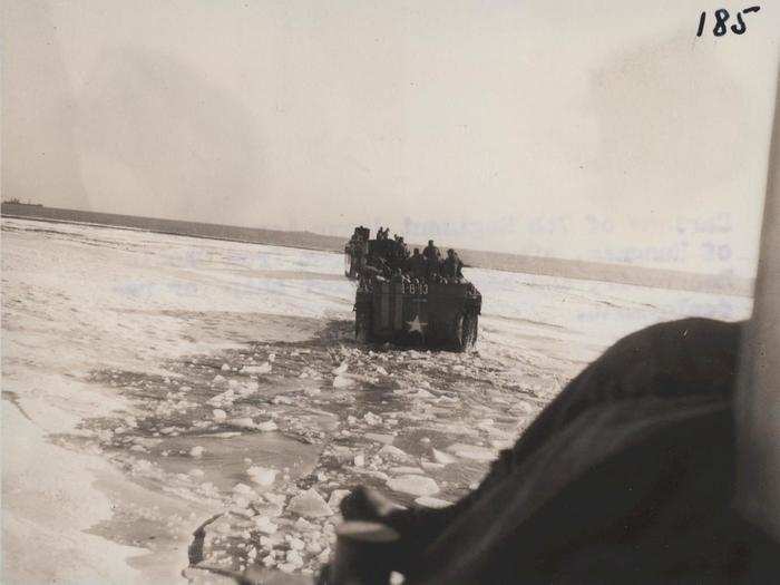 To reach the port, UN forces had to cross some of the most treacherous terrain in all of Korea.