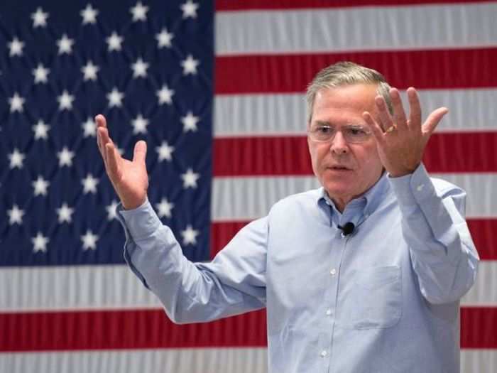 5. Jeb Bush, Republican, former Florida governor