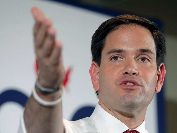 3. Marco Rubio, Republican, senator from Florida