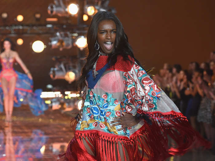 Leomie Anderson rocked the runway.