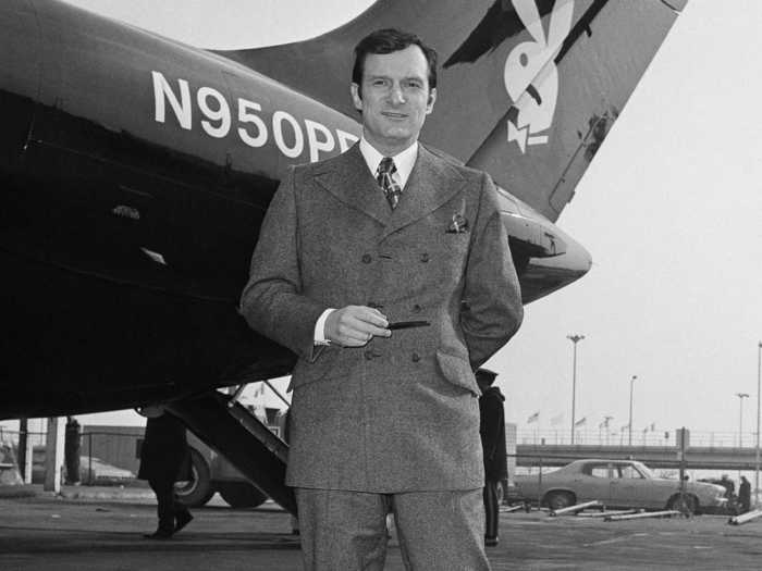 Hugh Hefner got his start in publishing while in the US Army.