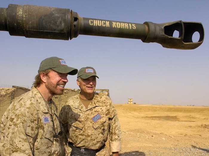 Chuck Norris was introduced to martial arts during his military stint in South Korea.