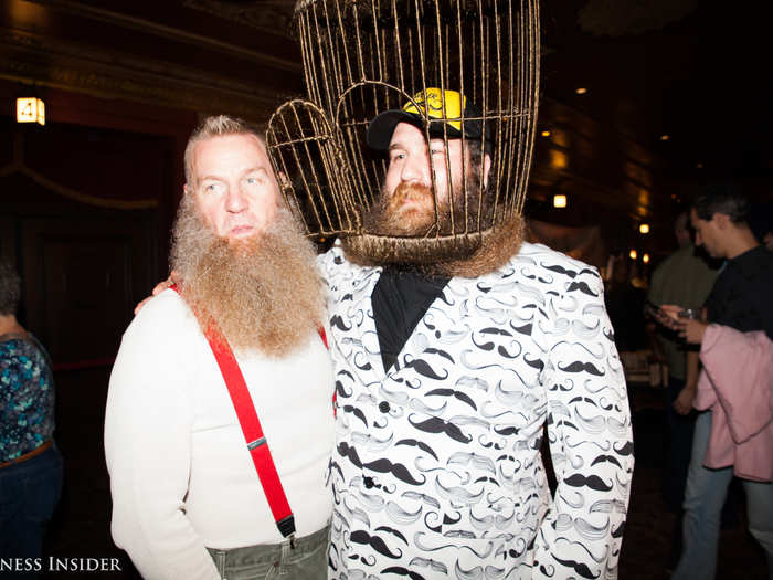 The winner overall, however, was Eric Brooks and his birdcage beard. His prize was a free trip to next year