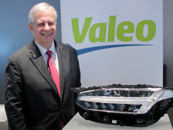 8. Jacques Aschenbroich, Valeo — One of a small number of CEOs to take their position from outside the company. He joined Valeo, a French auto parts maker from Saint Gobain in 2009. He is originally from Lyon, France. [Top 100 position: 14]