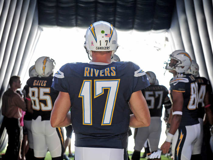 #16 San Diego Chargers — $117.8