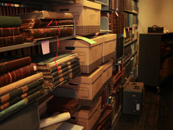 The Explorers Club is also home to an extensive collection of rare books, many of which date to the early 1800s.