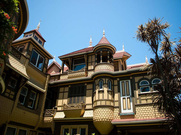 The Winchester Mystery House in San Jose, California