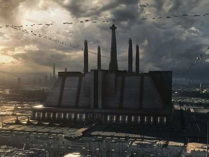 The Jedi temple was built on a Sith shrine