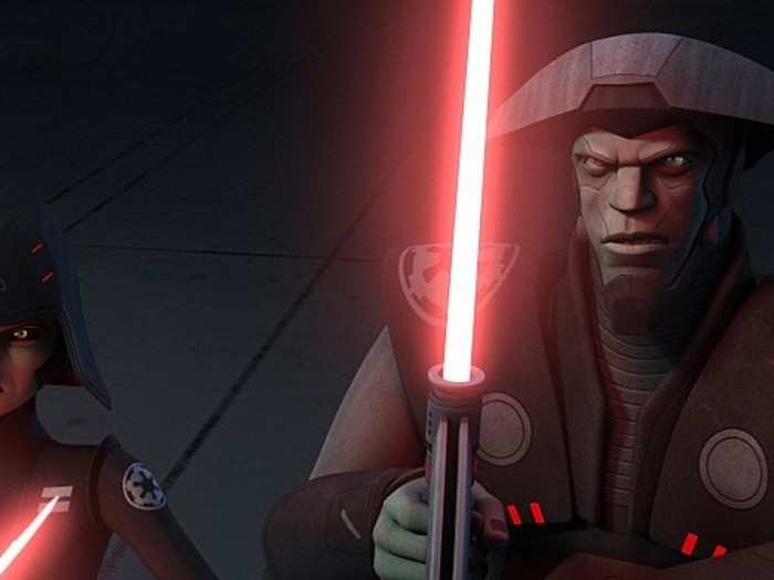 The Emperor created dark side warriors to hunt Jedi