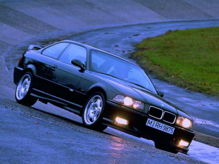 Over subsequent generations, the M3 coupe got bigger ...