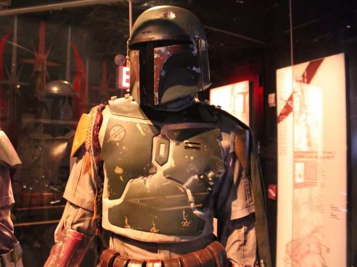 Famous bounty hunter Boba Fett actually started out as an early design for Darth Vader. His original costume was all white, like a Stormtrooper.