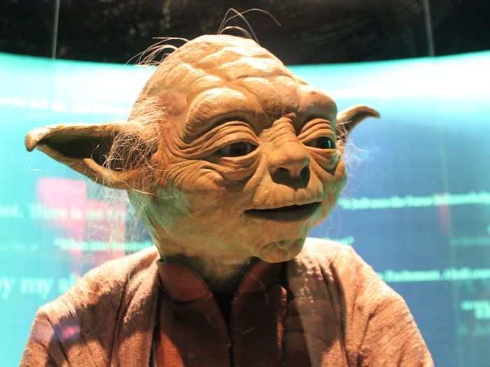 The wise Jedi was first puppeted and voiced by Frank Oz in 1980