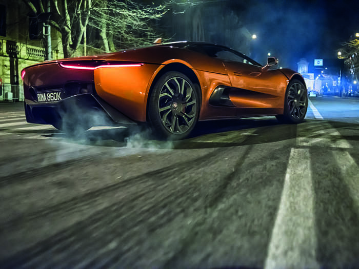 For most people, "Spectre" will be the first time they set eyes on the menacing Jag supercar.