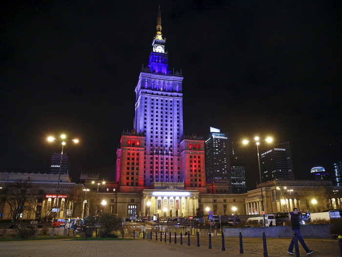 The Palace of Culture — Warsaw, Poland