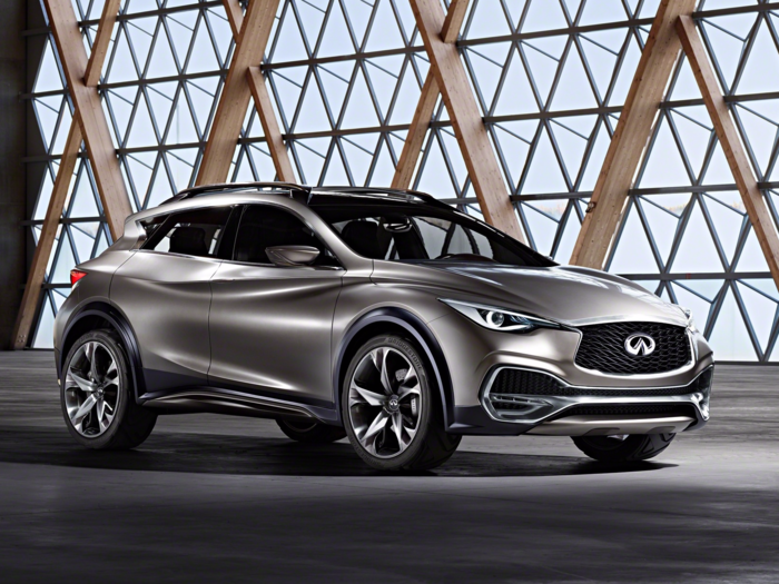 ... QX30 Concept crossover.