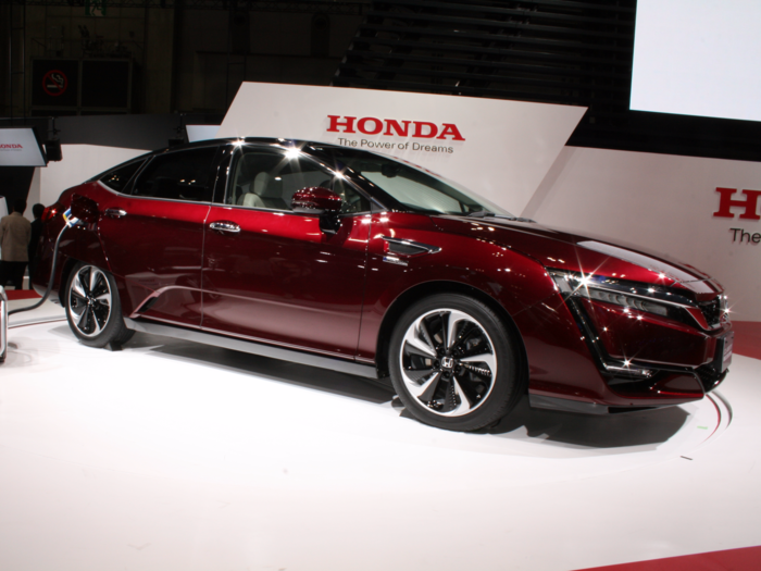 For the more environmentally conscious show-goers, Honda