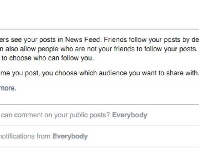 10. Know the distinction between a "friend" and a "follower" on Facebook.