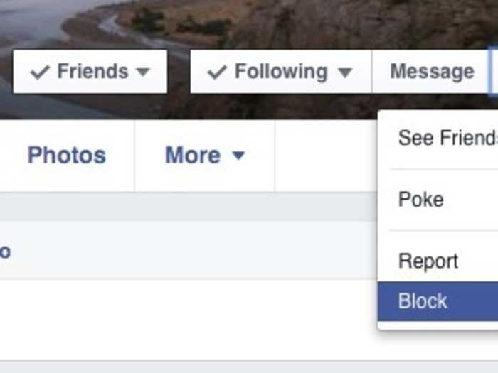 16. Block people from being able to contact you.
