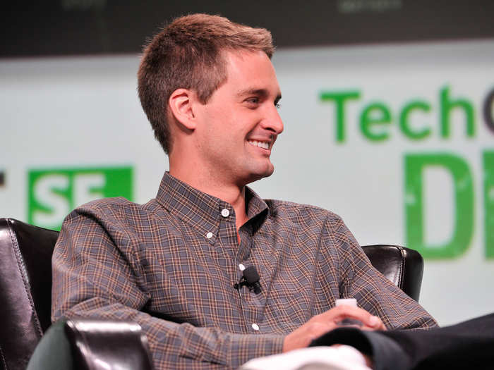 13. Evan Spiegel