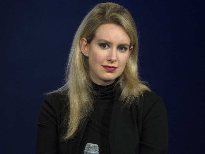 6. Elizabeth Holmes