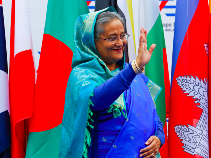 8. BANGLADESH — No country surveyed by the WEF has had a female leader for more than half of the last 50 years, but Bangladesh comes closest. Two female prime ministers, Sheik Hasina and Khaleda Zia, have led the country for a combined 22 years.