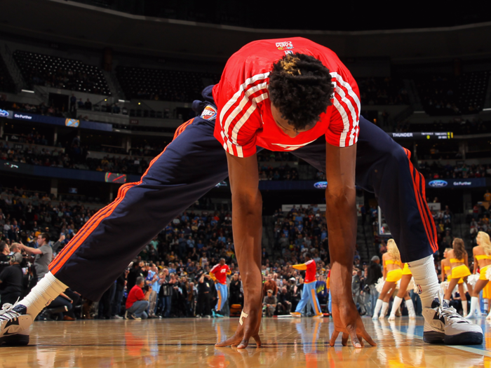 Thabeet has bounced around the D-League and occasionally rides the bench in the NBA. He last played for the Grand Rapids Drive.