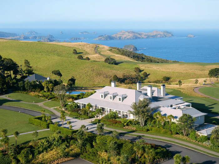 Find solace at the Lodge at Kauri Cliffs, a private retreat located on 6,000 acres of New Zealand countryside.