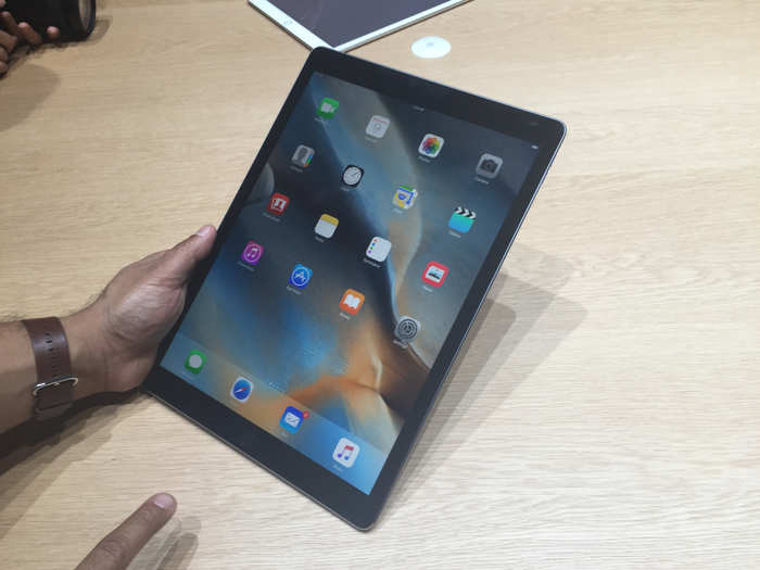 In fact, compared to your standard-issue iPad, the iPad Pro is simply massive. It