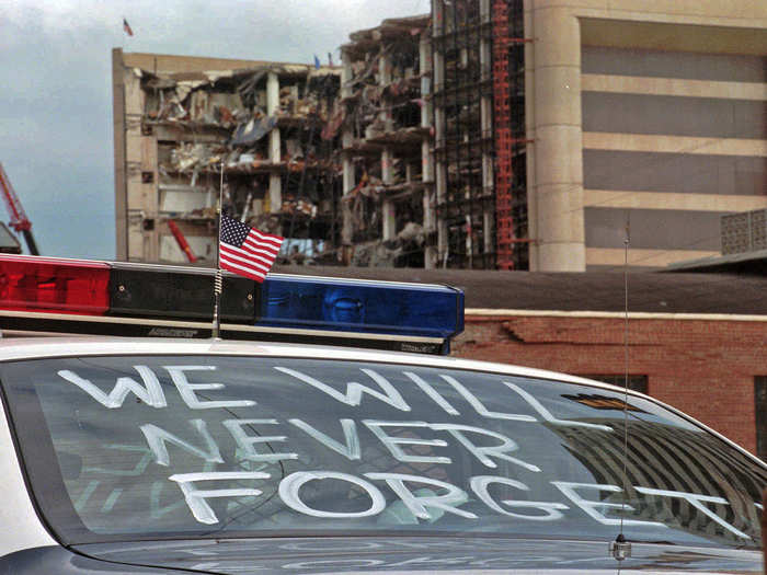 Oklahoma City bombing — April 19, 1995