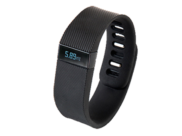 The Fitbit Charge is a sleek fitness tracker.