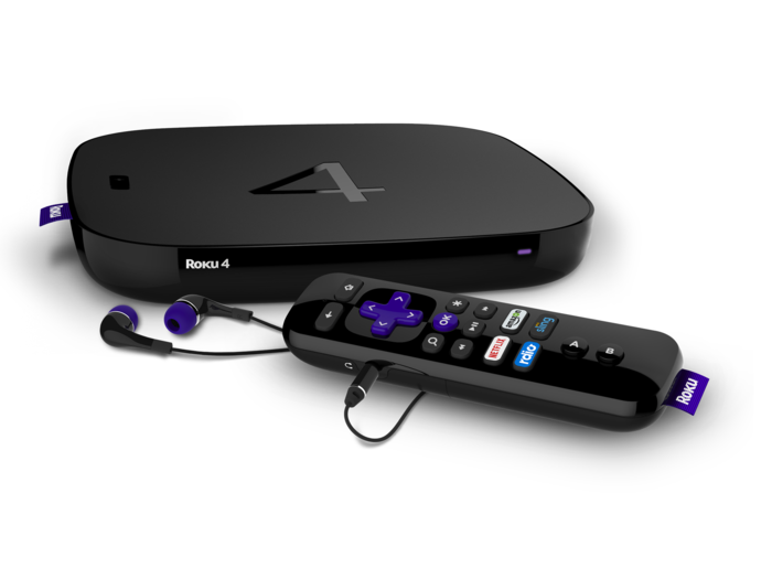 The Roku 4 is a good streaming box for your TV with plenty of content to choose from.