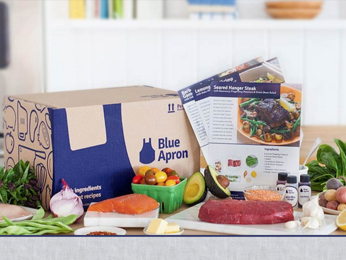 Help someone up their cooking game with a subscription to Blue Apron.