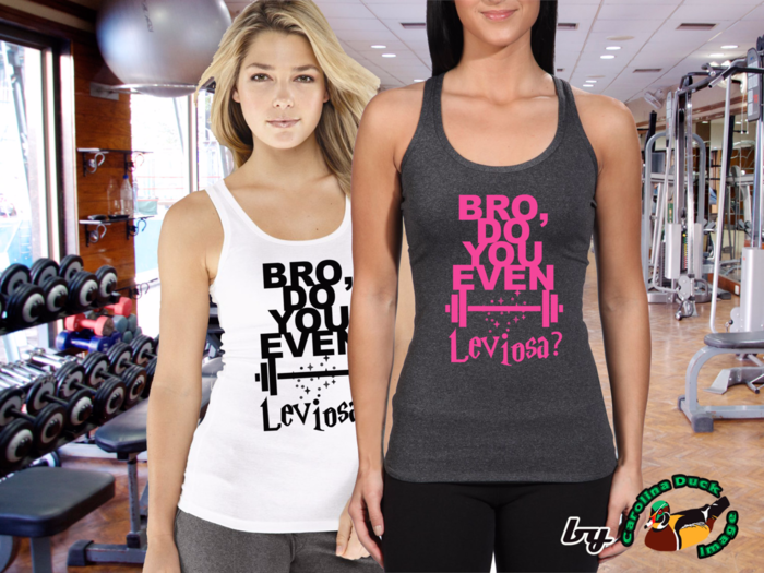 "Do You Even Leviosa?" Work Out Tank