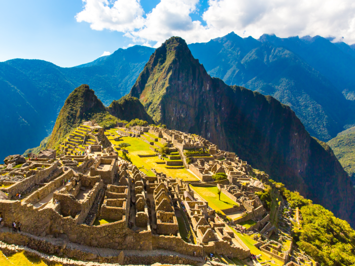 Hike the Inca Trail, which will lead you from Peru