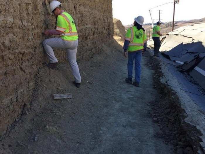 Geologists tried to figure out what caused the severe buckling.