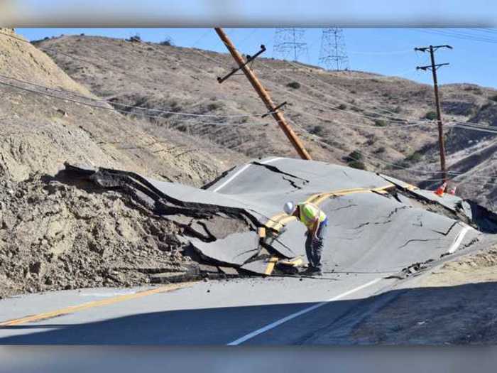 Frasher told local newspaper The Signal that the road became "essentially a catastrophic failure."